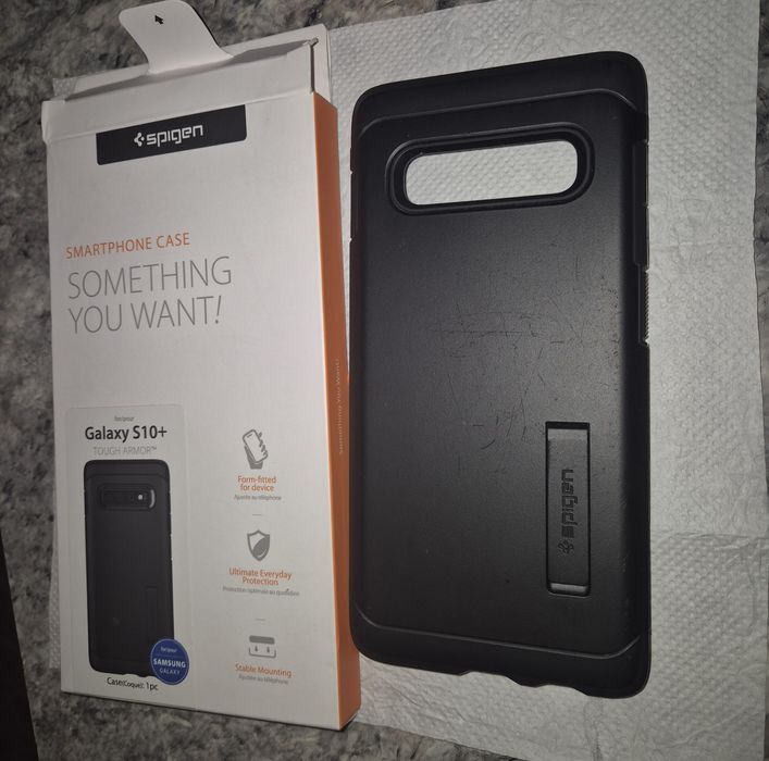 Husa originala  Samsung S10 plus Spigen Armour  noua in cutie