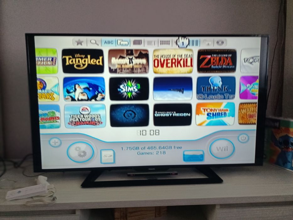 Consola Wii modata cu 200 jocuri