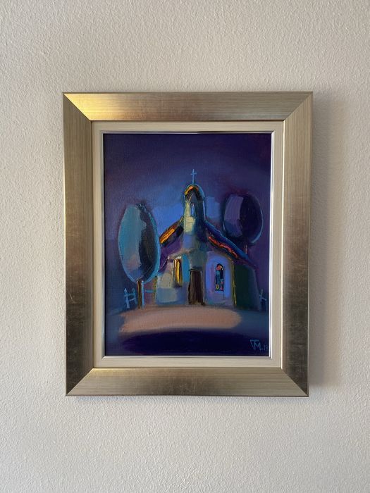 Картини на Тодор Маринов, известен с наивистистичния си стил