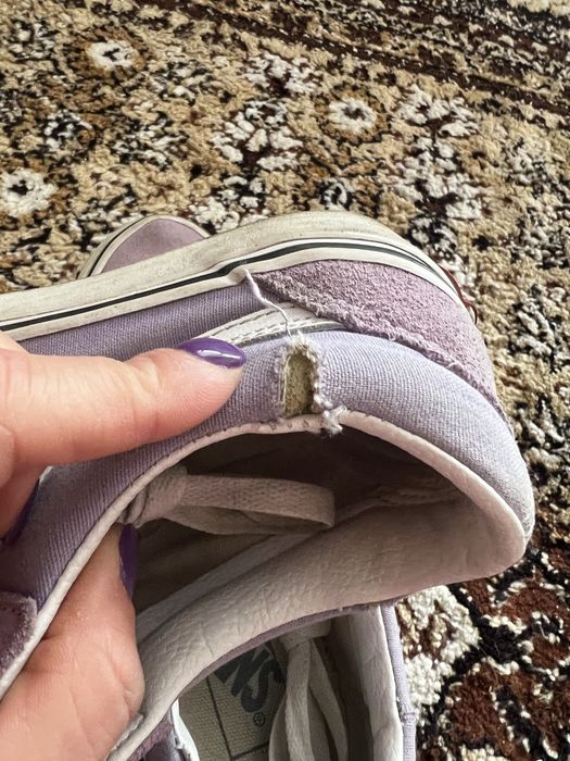 Лилави кецове Vans размер 38