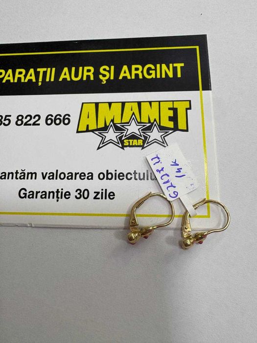 Cercei aur 14k 1.56gr (ctg)