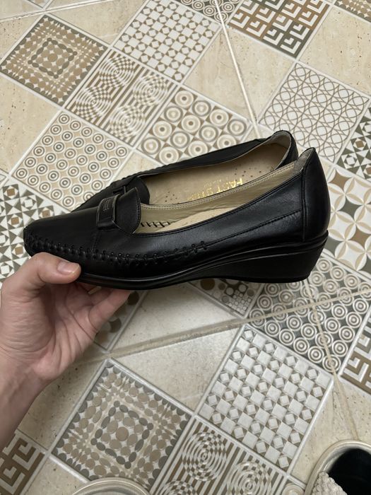 Новые кожаные балетки