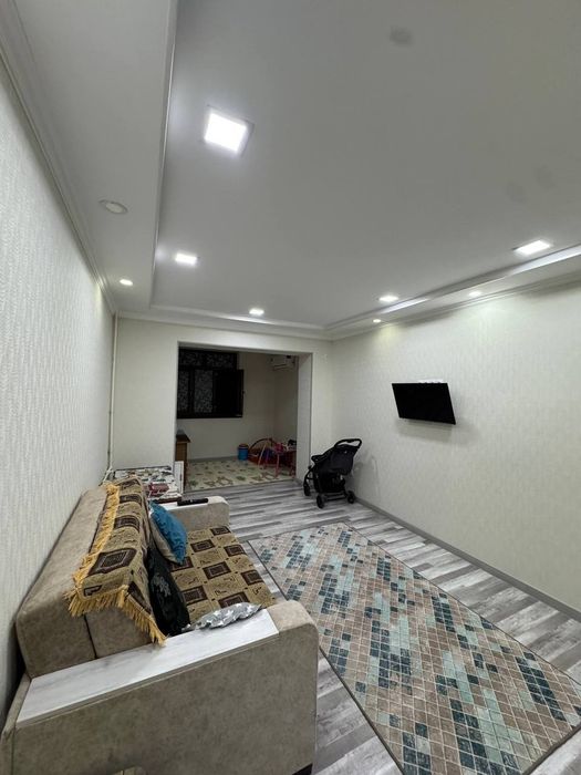 Продается срочно  с ремонтом с парковкой + подвал+ огород карасу 2к