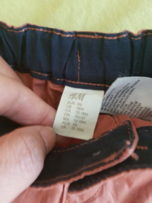 3 къси панталонки, 86см,H&M