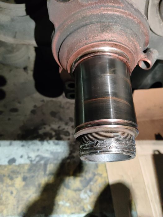 Восстановление резьбы осей SAF