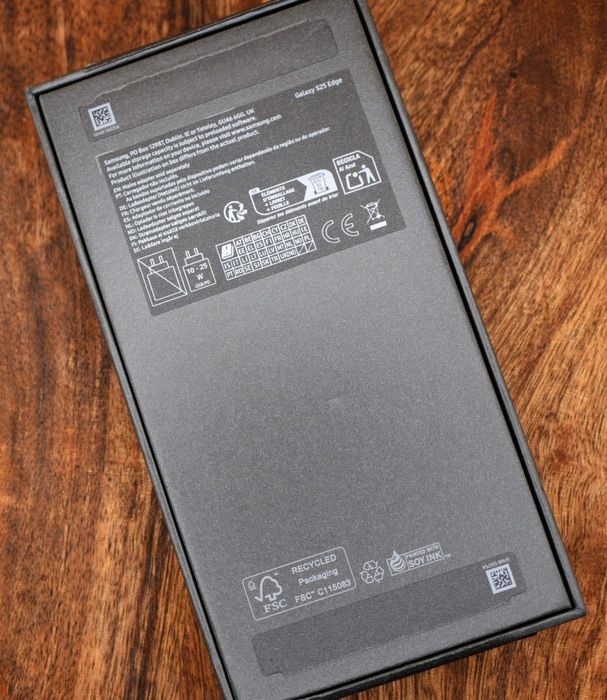 Samsung S25 Edge 5G 256GB Titanium Jetblack Galaxy AI – Nou, desigilat