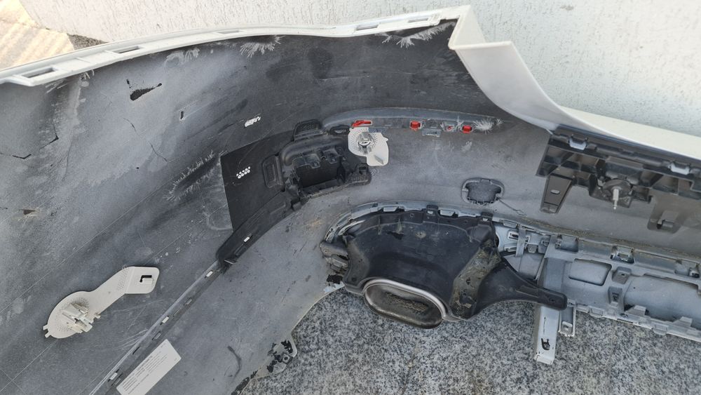 Spoiler bara spate toba tips completa Mercedes S w223 a223 2020+