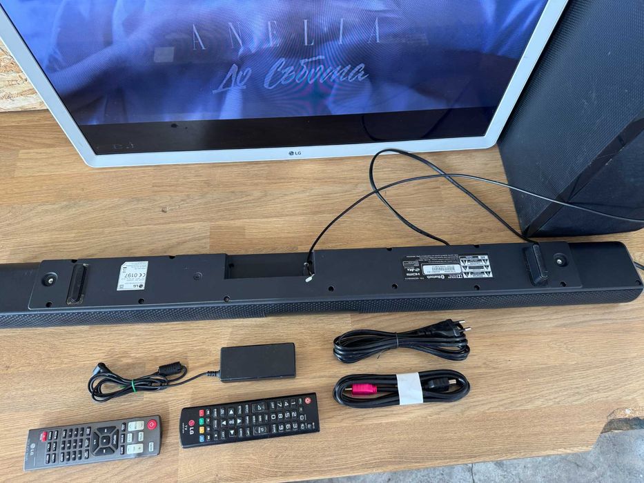 Телевизор и саундбар - LG 28inch / smart / сет2