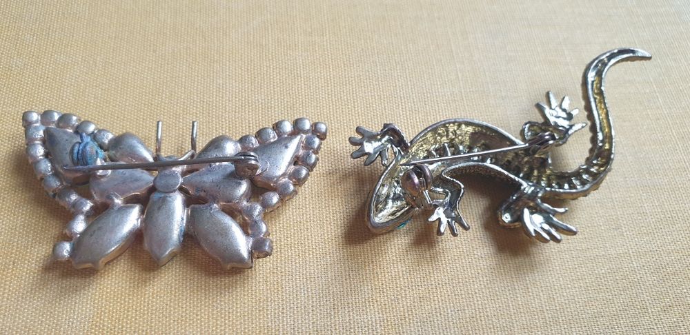 Броши чехославакия винтаж