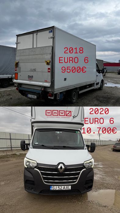 LOT-Autoutilitare  EURO 6 Renault Master Volkswagen Crafter