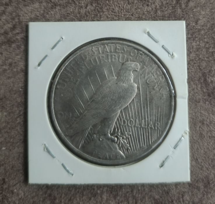 Монета США серебро морган