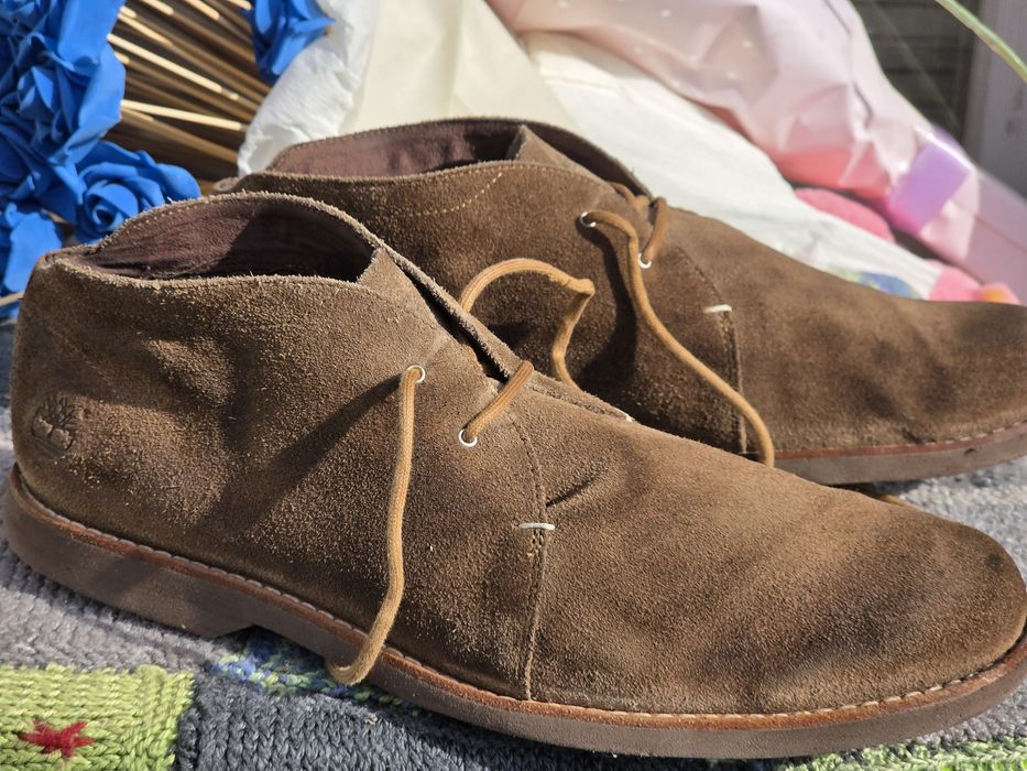 Timberland мъжки обувки естествен велур N46