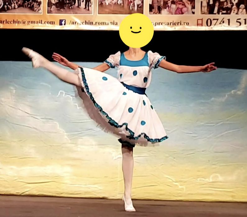Rochie- tutu balet variație Papușa
