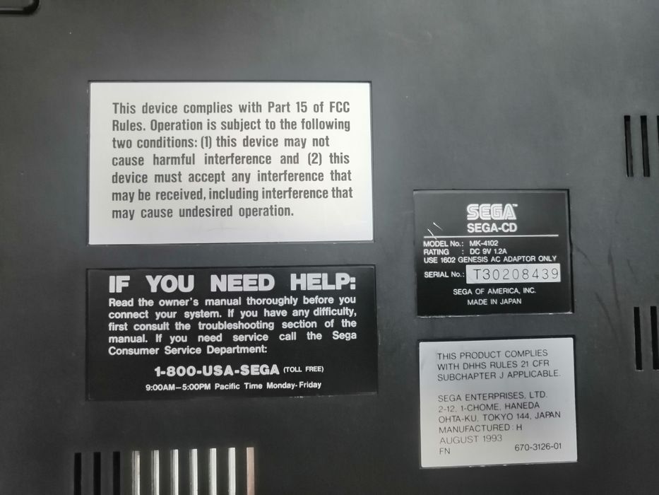 Продам консоль Sega CD