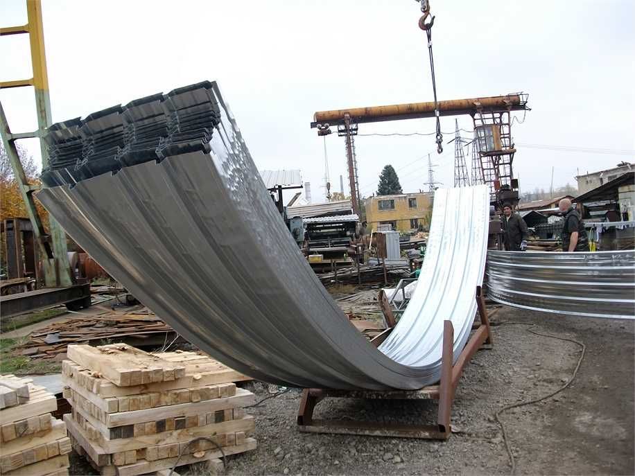 Дъговидна трапецовидна ламарина TR40x186-744