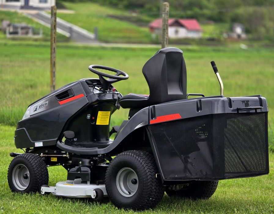 Tractoras gazon iarba Profesional EFCO Vanguard Comercial Power Briggs and Straton 2 cilindrii 2 cutite, impecabil ca nou!