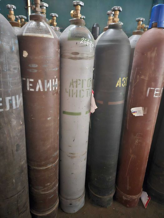 Кислород газ высокой чистоты 3.5 (99,95%) в 40л баллоне (6.3 м3)