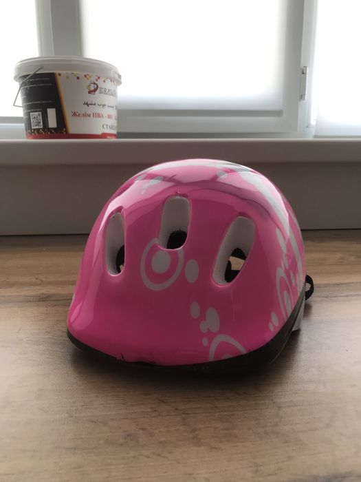 Каска ролик розовый