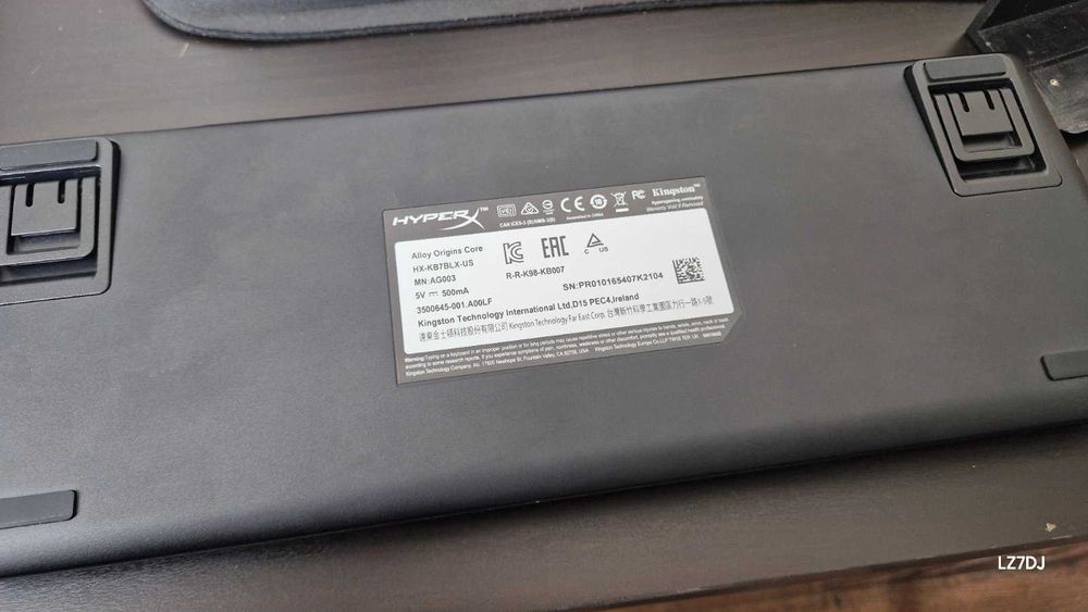 Клавиатура Gaming HyperX Механична, RGB, Switch HX-Blue