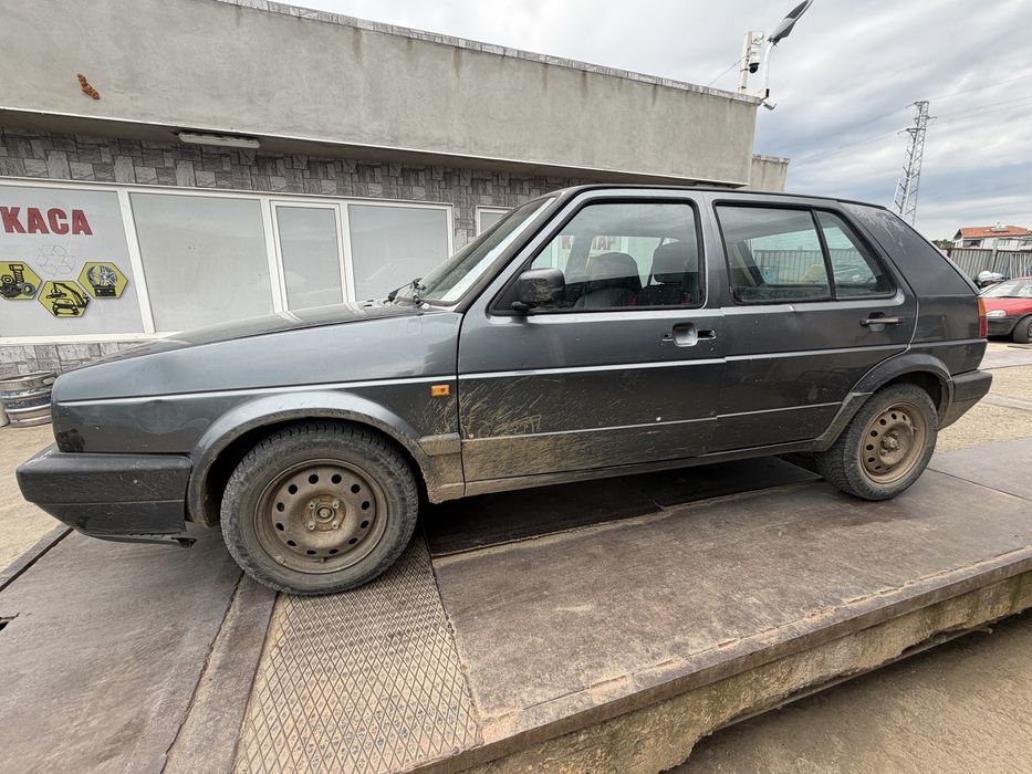 VW голф  2 1.3 бензин/газ 1990г. НА ЧАСТИ