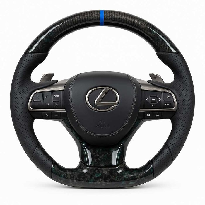 Lexus F Sport волан forged карбон син маркер IS RC GS RX NX