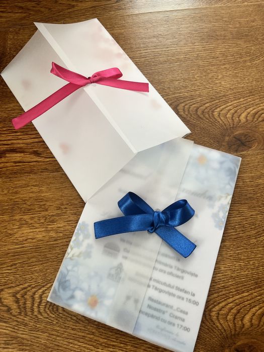 Invitatii pentru nunta sau botez