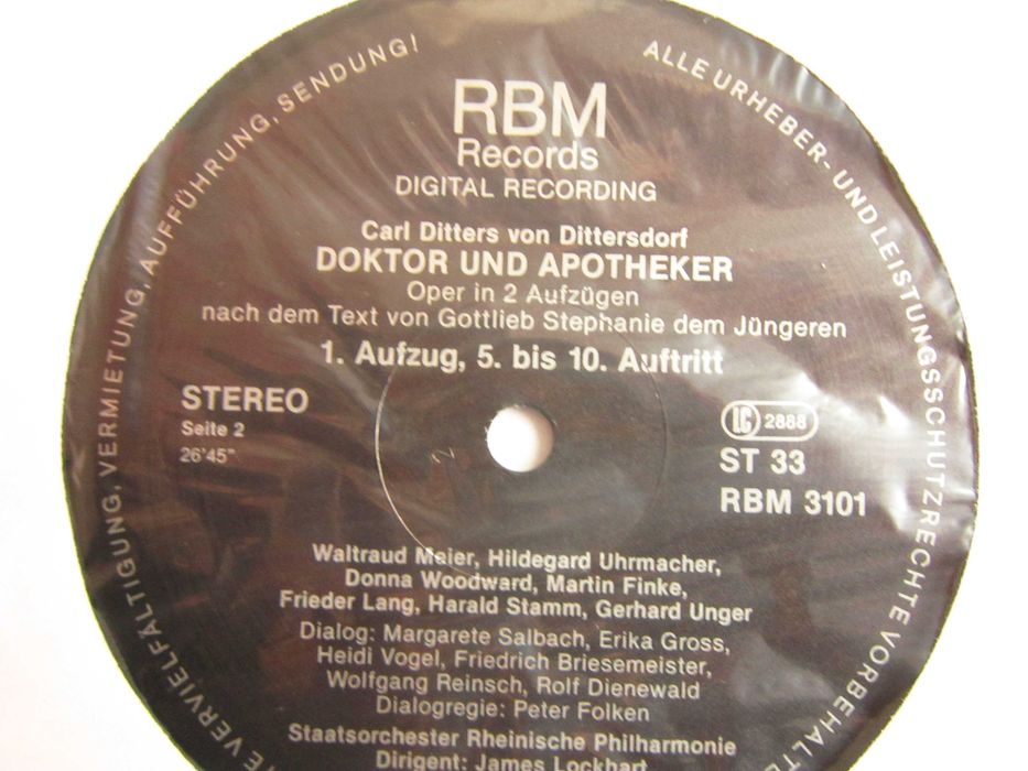 cadou deosebit rar Doctor si Farmacist  Mint Germania 1981