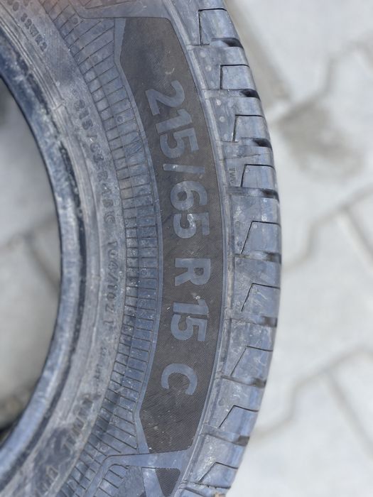 4X 215/65R15C CONTINENTAL VanContact Eco
