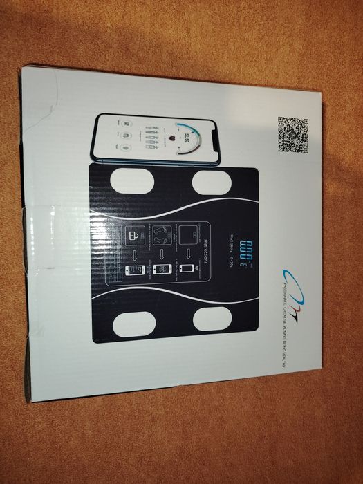 Интелигентен кантар за баня с приложение за телефон