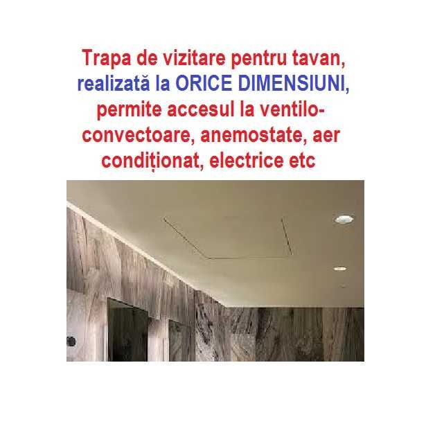 Trape de vizitare pentru tavane - acces în pod sau la instalații