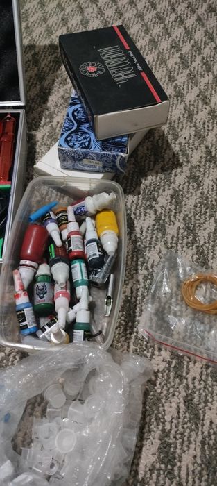 Тату машинки, Обрудвия, расходники