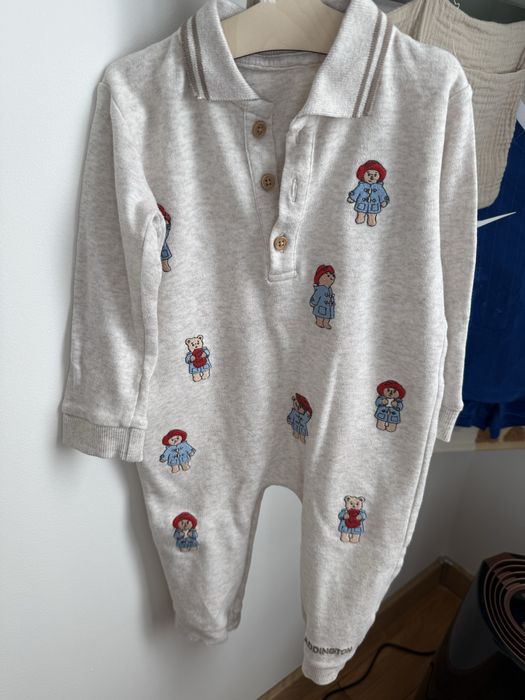 Ромпъри за момче  9-12м- Paddington и мечо