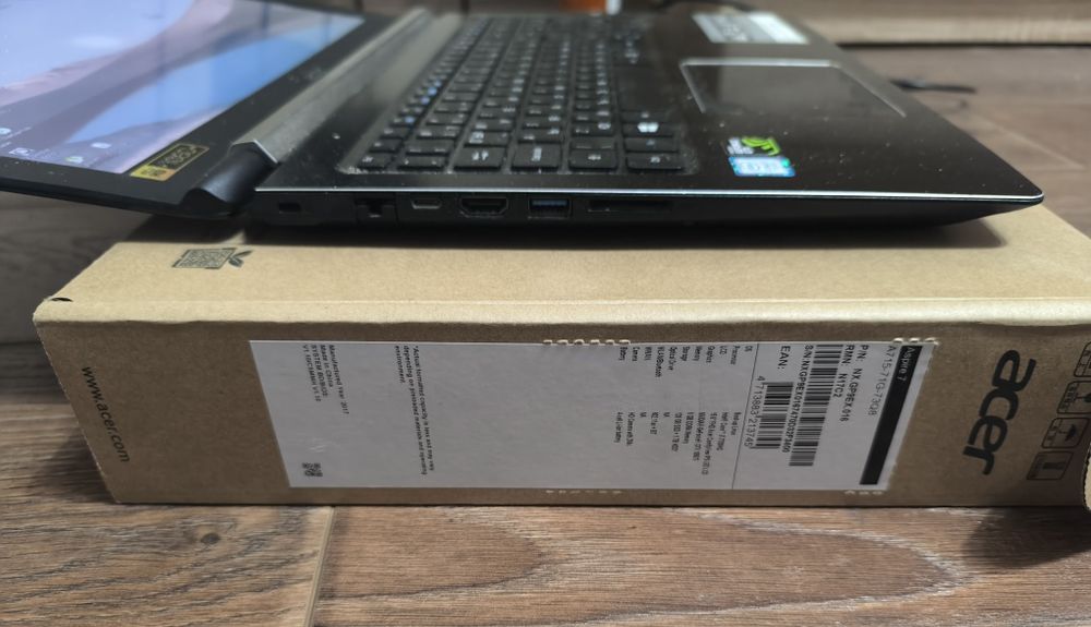 Премиум лаптоп Aser Aspire 7