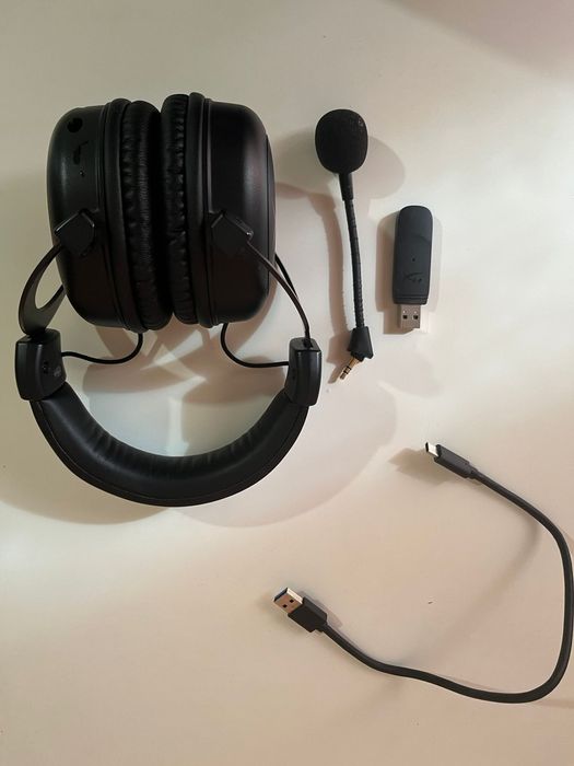 Наушники без проводные HyperX Cloud II Core Wireless, Black