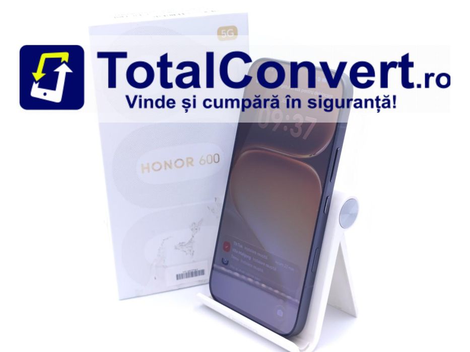 Honor 600 256GB black 8GB Dual SIM cutie, Garantie 24 luni | #D94239