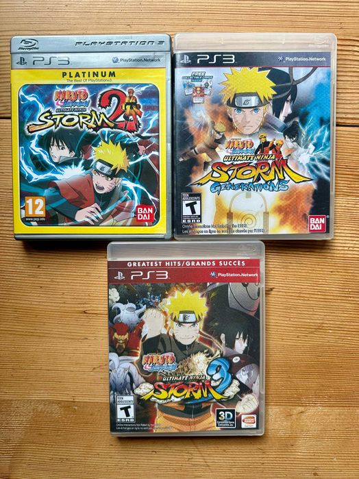 Naruto Shippuden Ultimate Ninja Storm Колекция PlayStation 3 PS3 ПС3