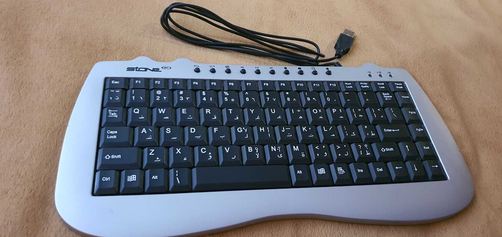 USB клавиатура - арабски и английски