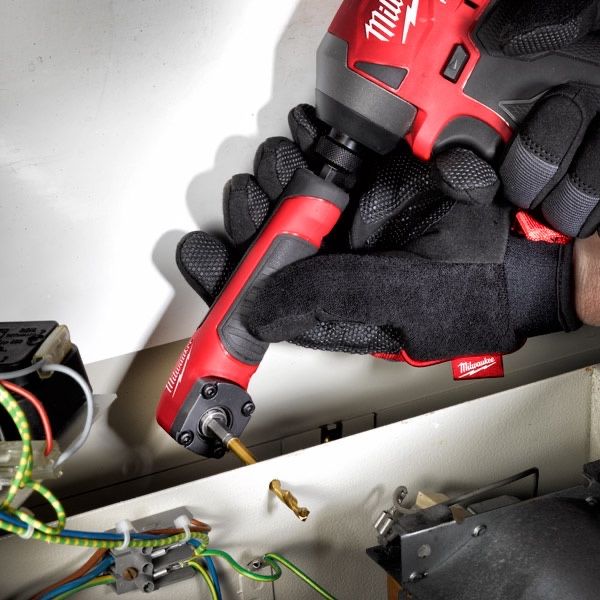 Промоция!Ъглова приставка 1/4” с битове 10 БР 25 мм Milwaukee