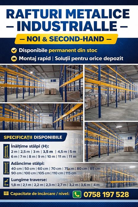 Rafturi metalice industriale 568