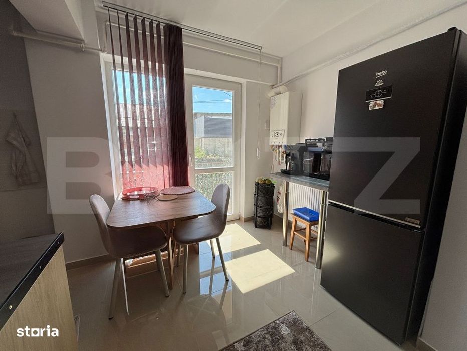 Apartament 2 camere, 45 mp, complet mobilat, parcare, zona Valea Lupul