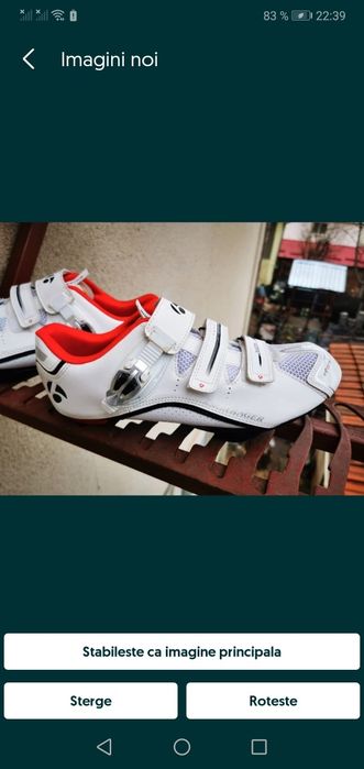 Vând incaltari sport Bontrager cu sistem de fixare pt pedale in talpa