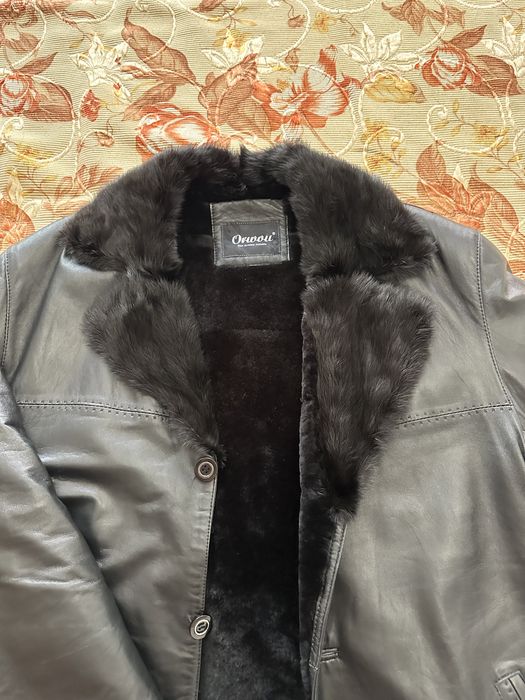 Зимний дубленка