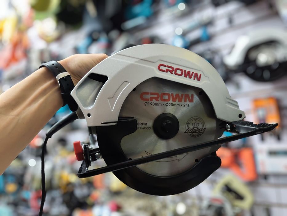Циркулярная пила Crown Ф190 Циркулярка серкуларка Пчёлка