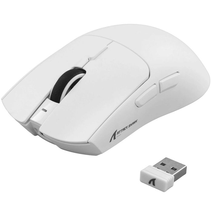 ; Игровая беспроводная мышь ATTACK SHARK X1 White