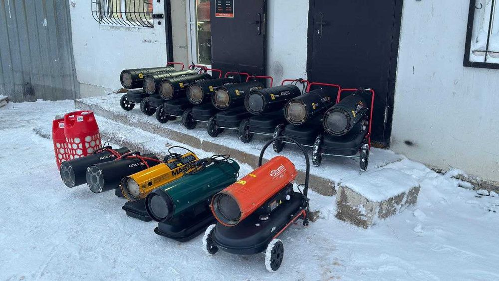 Дизельная газовая + полог, тепловая пушка, осушитель воздуха аренда!