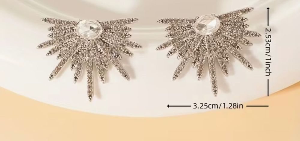 Елегантни обеци от Стомана