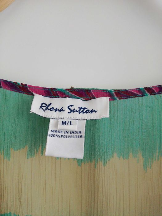 Плажно пончо с бродерия