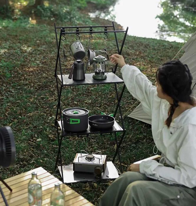 Полка и стол трансформер многоуровневая-47.8х31х103 см. Доставка беспл