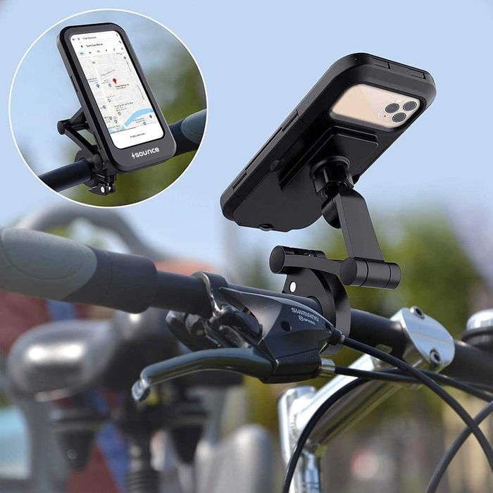 Водоустойчив държач за мобилен телефон Sounce Bike Mount.