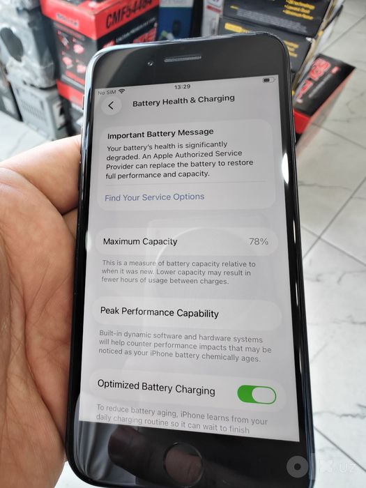 Iphone se 2020 78%